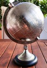 Amazing World Globe Map Rotating World Geographic Map Desktop Decoration