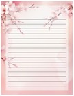 Personalized - 30pcs Stationery Writing Paper  Watercolor Stationary   l2c30