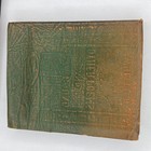 Antique Little Leather Library Book - Julius Caesar - Vintage Redcroft Edition