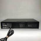 Sony Slv-d380p Dvd Vcr Vhs Combo Player Hi-fi Vhs Recorder No Remote Tested