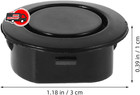10pcs Bumper Sensor Hole Plugs   Rubber Radar Cover For Parking Assist Univer   