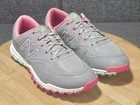 New Balance Minimus Sport Golf Shoes Women s Size 9 Grey Pink Spikeless Ngbw1006