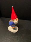 Vintage Gorham Gnome Unieboek B V Ice Skating 1980 Japan Ceramic Figurine