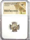 Alexander The Great Iii Silver Ar Drachm 336 Bc  Ngc Xf Ef - Rare Lifetime Issue