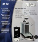 Fluval Spec 2 Gal Cube Aquarium Kit  Led Light  Aluminum Stand  new    Bonus