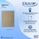 100 Thick Kraft Chipboard  30pt  - 8 1 2  X 11  - Perfect For Scrapbooking  C   
