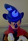 New Nib Sorcerer Mickey Mouse Light Up Hat 9  Figurine Shanghai Disney Resort