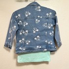 Nwt Disney Mickey Mouse  2 Piece Denim Jacket And T Shirt Kids Size 6