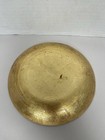 Decorative Art Glass Bowl Gold Leaf Pomegranate Fruit Design 7 75  Tuscan