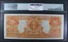 Pmg Very Fine 30 1906  20 Gold Certificate Parker-burke Sigs Fr  1185