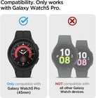 Case For Samsung Galaxy Watch 5 Pro 45mm - Matte Black