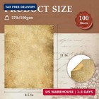 100 Sheets Vintage Paper Parchment Paper For Printing