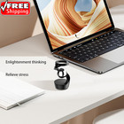 Kinetic Desk Toy Levitating Spinning Gyroscope  Silent Dual Bearing Metal Fidget
