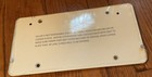 Key West Jimmy Buffett Margaritaville Parrot Head - Tin License Plate Frame Nos