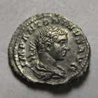 Rare Genuine Ancient Roman Coin Silver Denarius Elagabalus Providence Cornucopia
