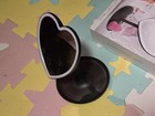 Urban Butterfly Heart Vanity Makeup Mirror Led Touch Battery W  Storage Black