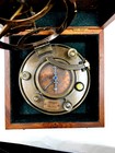 Antique Brass Marine Sundail Compass Nautical With Wooden Box Nautical Gift Item