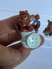 Vintage Disney Cinderella Mouse Mini Figures Toy Lot Suzy Jaq Gus Mini 1 5    Pvc