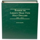 1892-1915 Lcc Barber 50cent Album Coin Storage