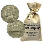  2 Face  40 Coins  Circulated War Nickels 35  Silver  1942-1945 
