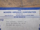Grinding Cone 2-1 4  X 3-1 2  X 5 8-11 Arbor Grinder Wheel Modern Abrasives Usa