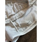 Nike Dri-fit Tempo Running Shorts White Mesh Athletic Gym Women Small S