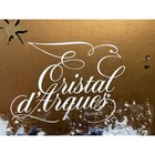 Cristal D Arques Millennium 2000 Champagne Flutes Lead Crystal Set Of 2 France