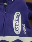 Purple Kids Hoodie Grape Toddler Crayola Hoodie Jacket Size 2t New