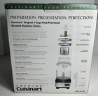 Cuisinart Food Processor Model Dfp-7bc 7-cup Brushed Stainless Series Brand New