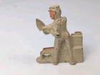 Vintage Barclay Manoil - Bricklayer Lead Figure toy Soldier  m147