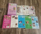 9 Vintage Barney   Friends Vhs Tape Lot Campfire Goes To School Songs Lyons 1990
