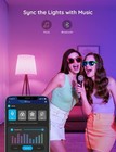 Smart Color Bulbs  Alexa google  16m Colors  Wifi bt  4pk