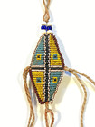 Antique Native American Indian Beaded Fetish With Tinkle Cones