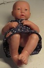 Berenguer Vinyl Newborn Doll Baby Girl Realistic Lifelike Blue Eyes  22-07  12 