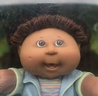 Cabbage Patch Kids Classic Girl Doll Brown Eyes Curly Hair Medium Dark Nib