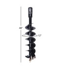 12  By 4  Titan Auger Bit 2  Hex Connect Post Hole Digger