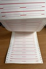 Perforated 160 Blank Jukebox Strips Vintage