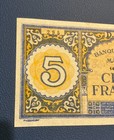 5 Francs Banknote From The Banque D   tat Du Maroc - Beautiful Specimen
