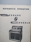 Seeburg Lp Console-select-o-matic 160 Mechanism Jukebox Operation Repair Manual