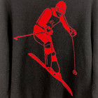 Vintage Rare Polo Ralph Lauren Turtleneck Sweater 100  Lambswool Suicide Skier