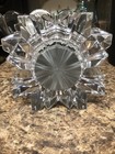 Vintage Mikasa Starfire Lead Crystal Quartz Clock