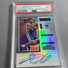 De aaron Fox Auto Rookie Rc Psa 9 Mint Spurs 2017 Contenders Vertical Premium Sp