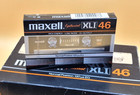 Maxell Xli 46  10pack   Blank Audio Cassette Tape  sealed  Nos  New