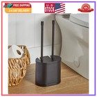 Better Homes   Gardens Toilet Bowl Brush And Plunger Set  Black