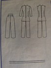 Lovely Vtg 70s Mail Order 4820 Womens Tunic In 3 Looks   Pants Pattern 48 52b