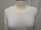 Old Navy Waffle Knit Top Neutral Cream Long Sleeve Lightweight Thermal Size Xl