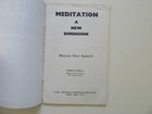 Meditation New Dimension - Bhagwan Shree Rajneesh - Life Awakening Movement 1973
