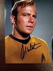 William Shatner   Leonard Nimoy Star Trek Signed 8x10 Coa W  Matching Sticker