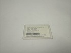 Vintage Blockbuster Video Membership Card Laminated Cc Style - 2001 Year Issued