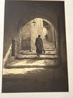 Silver Gelatin Print Old Man In Jerusalem